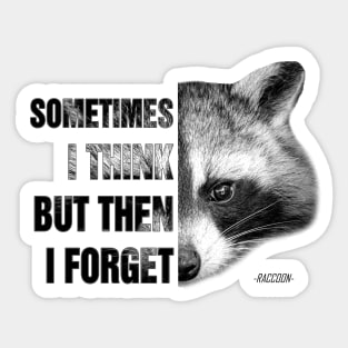 Raccool Forget Quote Sticker